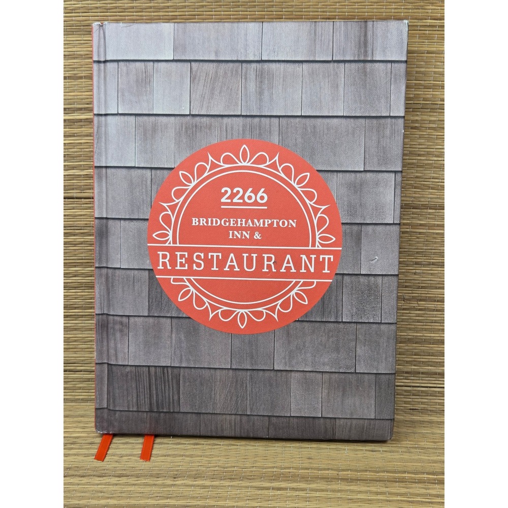 Bridgehampton Inn & Restaurant A Look + Cook Book Sybille van Kempen Hardcover